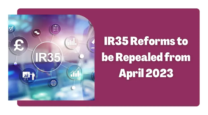 IR35 reforms to be repealed from April 2023